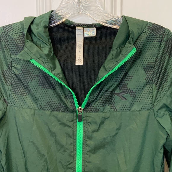Diadora Youth Windbreaker - Size M - Picture 3 of 3